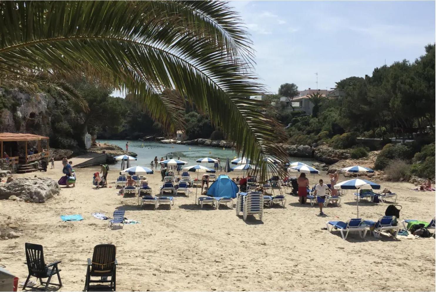 Villa Calma 450M From The Beach Cala'N Blanes  Bagian luar foto